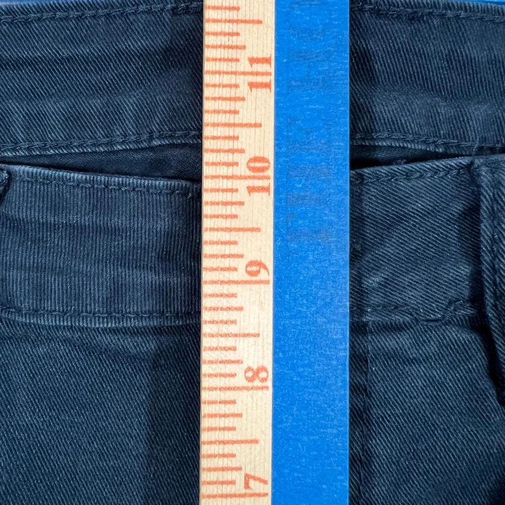 DAVID BITTON BUFFALO Sam-X Slim Straight Jeans Mens 34x32 Teal Blue Stretch Pant